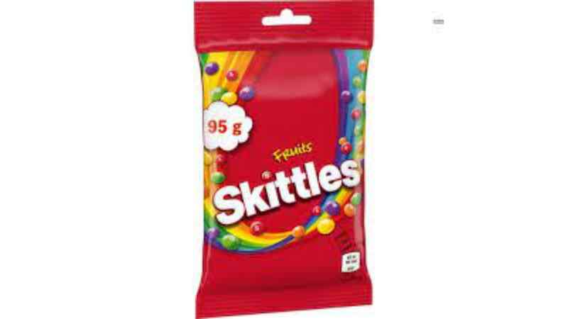 SKITTLES-საღეჭი დრაჟე სკიტლსი ხილის 95 გ