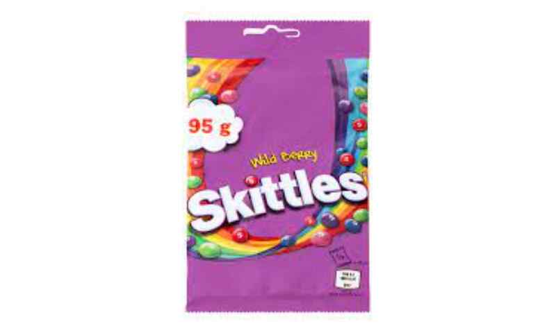 SKITTLES-საღეჭი დრაჟე სკიტლსი ტყის კენკრა 95გრ