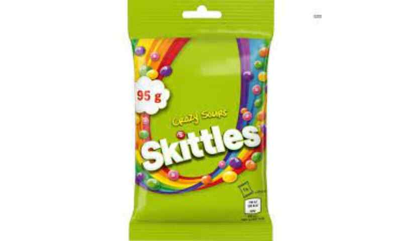 SKITTLES-საღეჭი დრაჟე სკიტლსი მჟავე მიქსი 95 გ