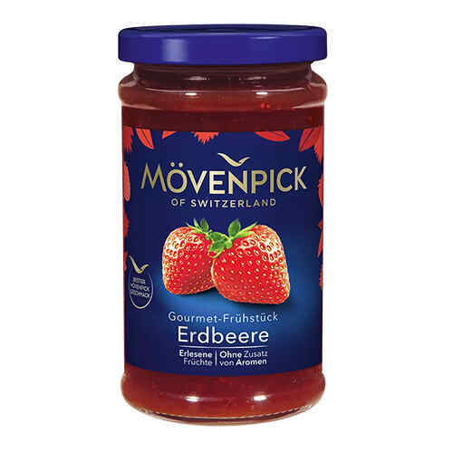 Schwartau Movenpick მარწყვის ჯემი 250 გრ