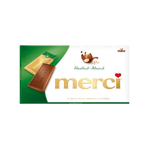 Storck - merci-შოკოლადის ფილა ნუშით 100გრ