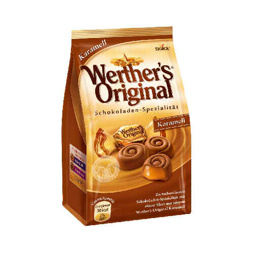 კარამელით შოკოლადით /Werther´s Original/ 153 გრ