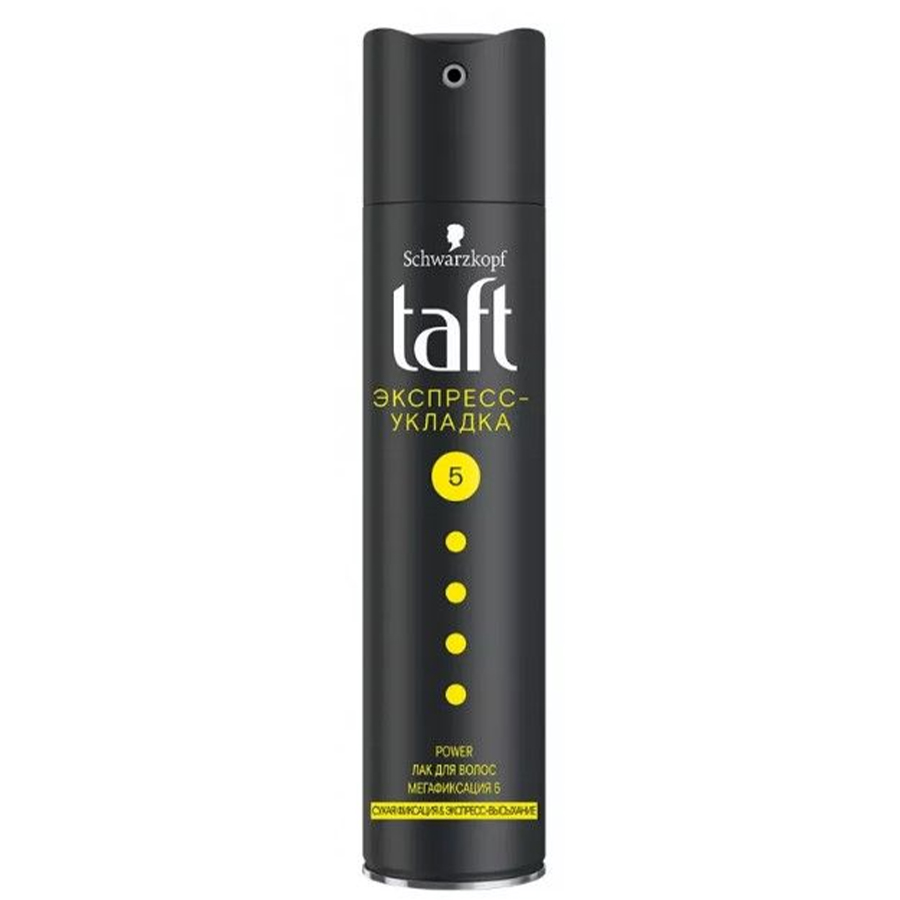 TAFT თმის ლაქი ექსპრეს ძალა 250 მლ (ტაფტი)