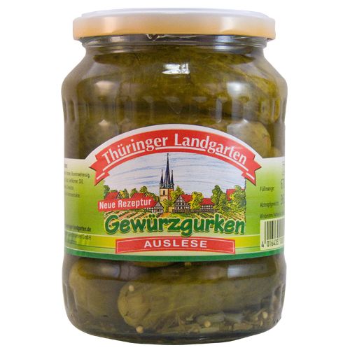 კიტრის მწნილი/ Thüringer Landgarten/ 670გ