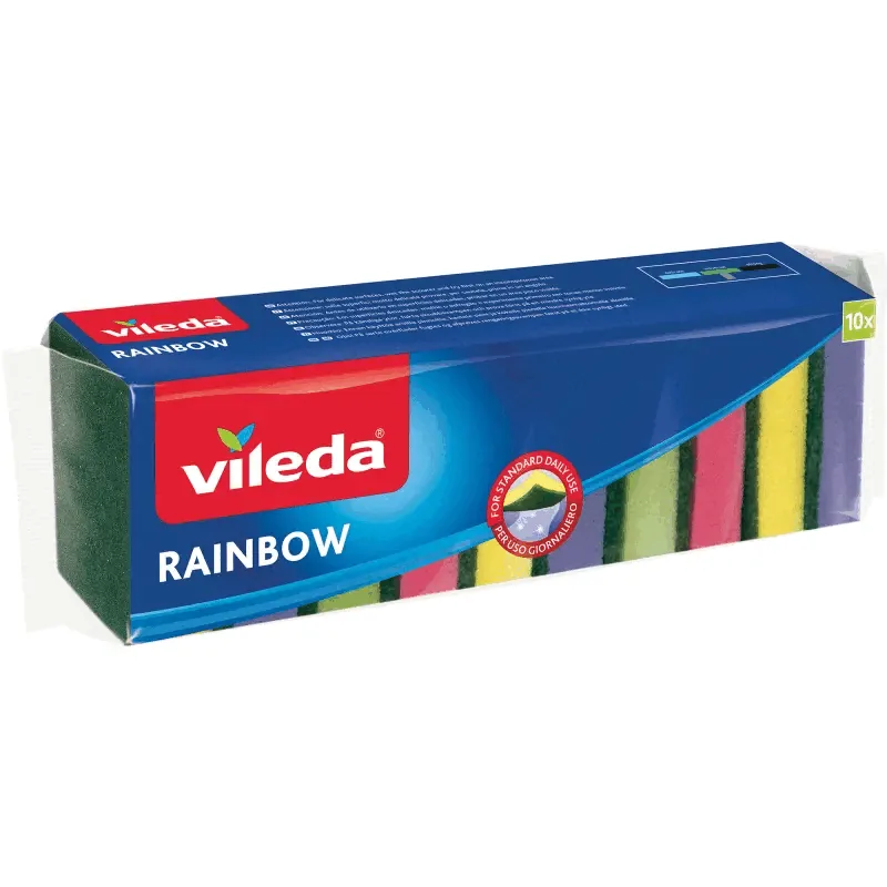 VILEDA-ღრუბელი ჭურჭლისთვის ცისარტყელა N-10
