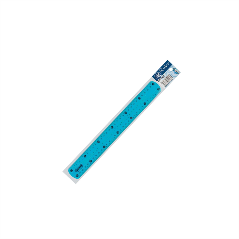 CENTRUM-სახაზავი დრეკადი FLEXIBLE 30cm(assorted)/OPP bag