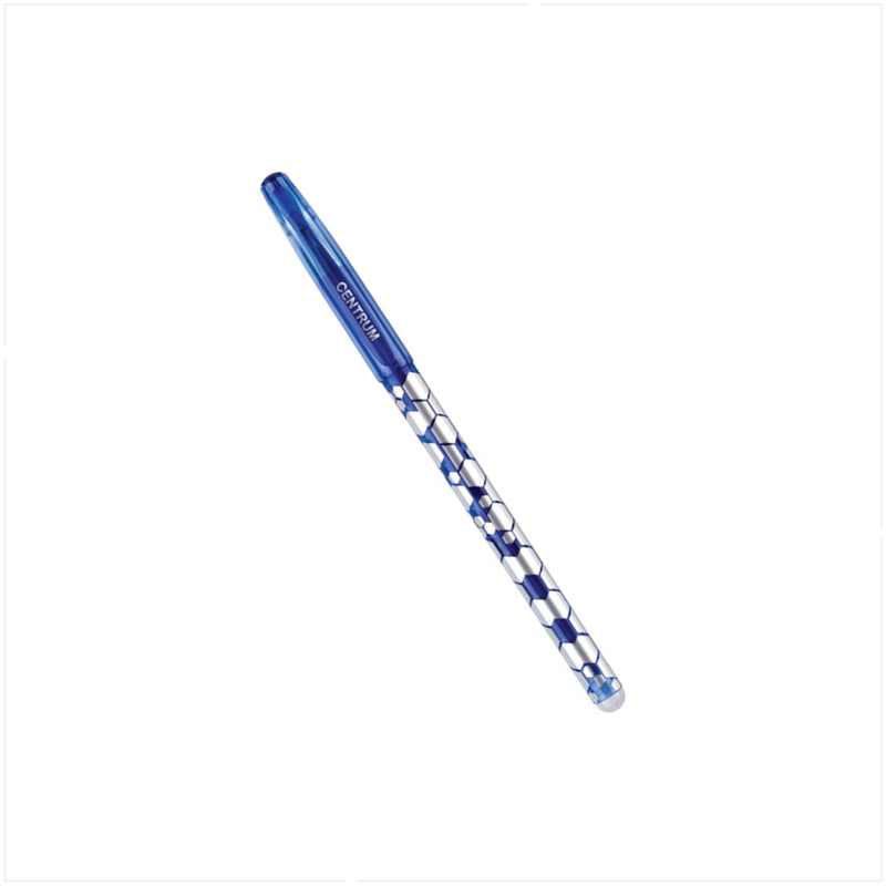 CENTRUM-საშლელიანი კალამი 0.5mm blue ink /paper box 12ც