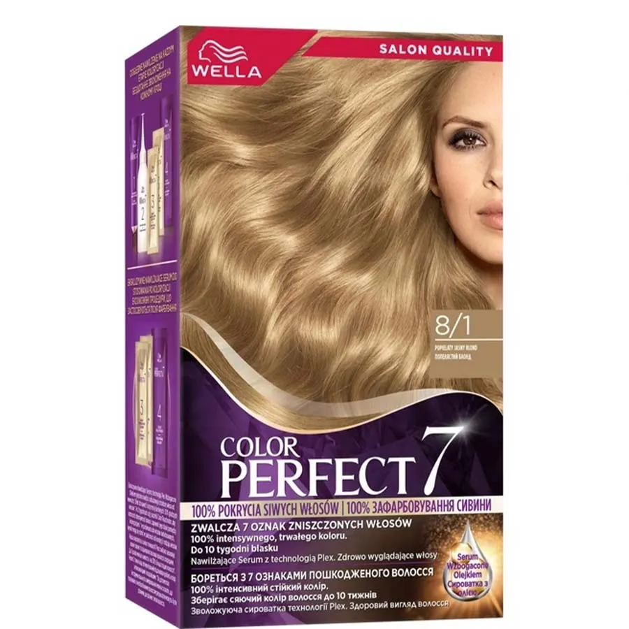 Wella Color Perfect თმის საღებავი 8/1 (ველა)