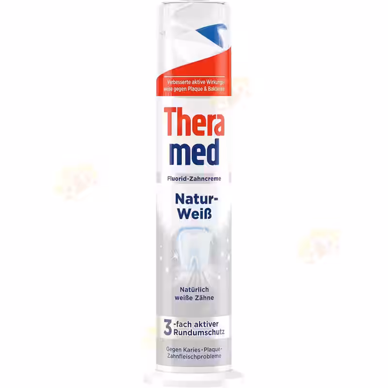 THERA MED-კბილის პასტა მათეთრებელი ეფექტით