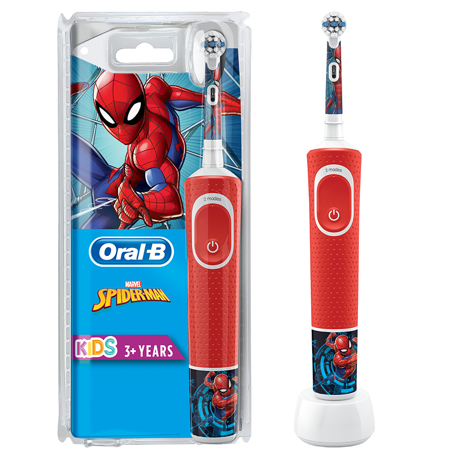 ORAL-B D100 3 წლიდან საბავშვო კბილის ელექტრო ჯაგრისი (ორალ-ბი)