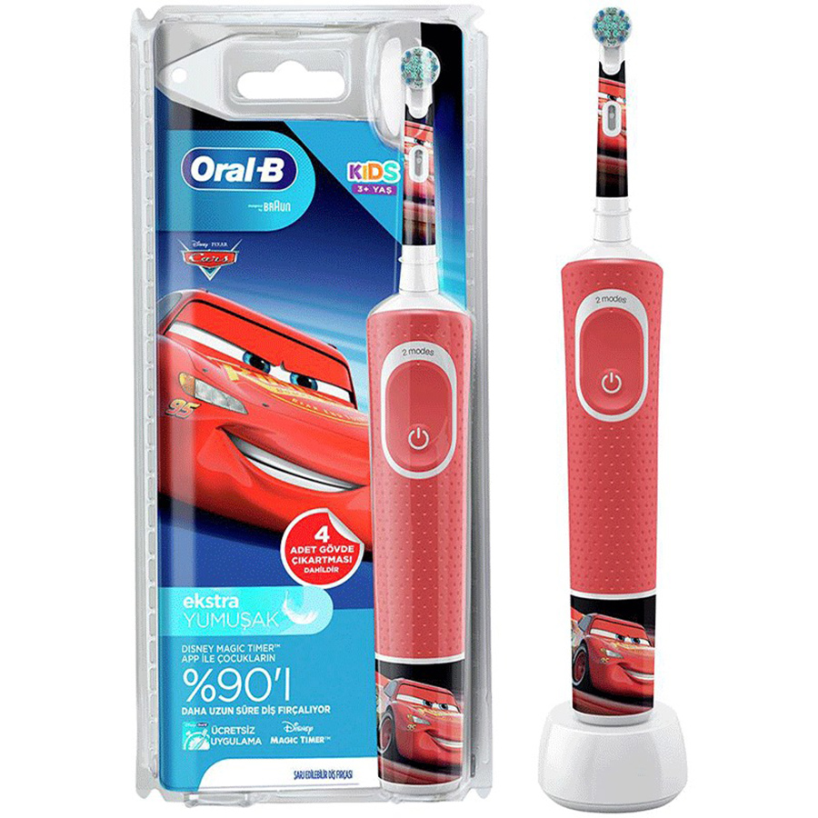 ORAL-B 3 წლიდან საბავშვო კბილის ელექტრო ჯაგრისი (ორალ-ბი)