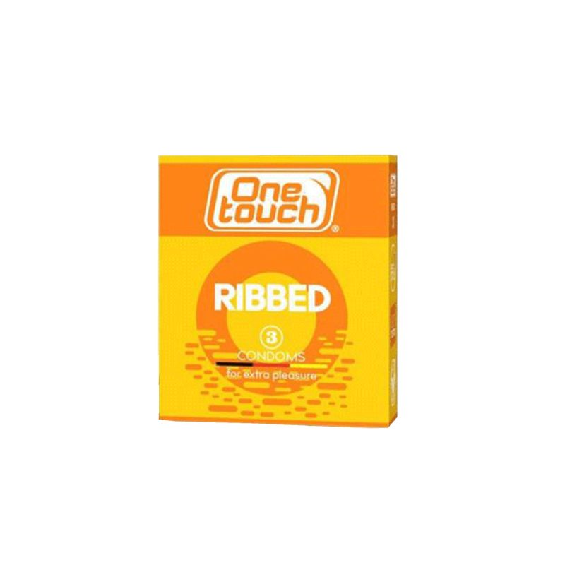 პრეზერვაივი One Touch Ribbed 3ც/4260363470025