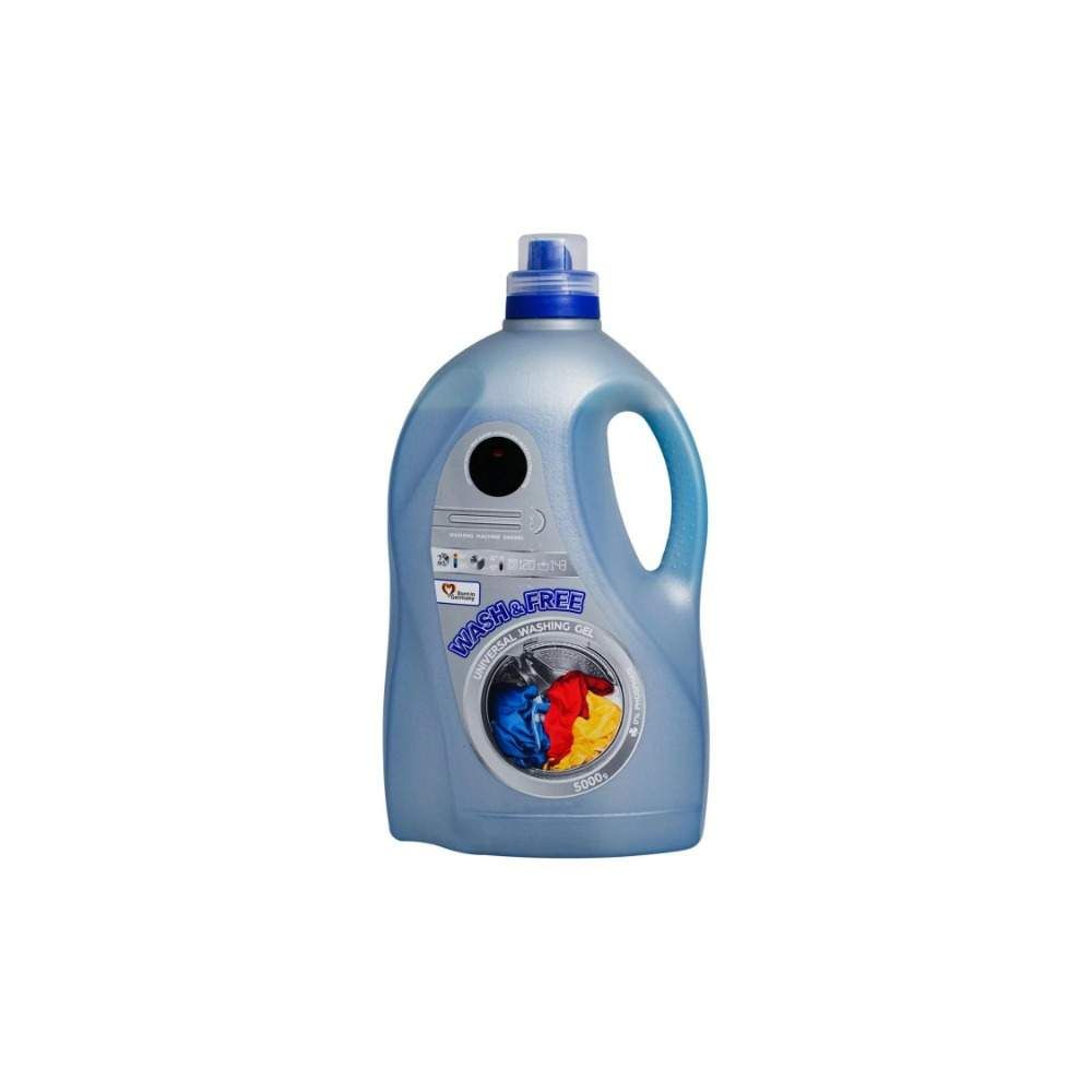0245-WASH & FREE უნივერსალური სარეცხი გელი 5000 გ 4260637720245