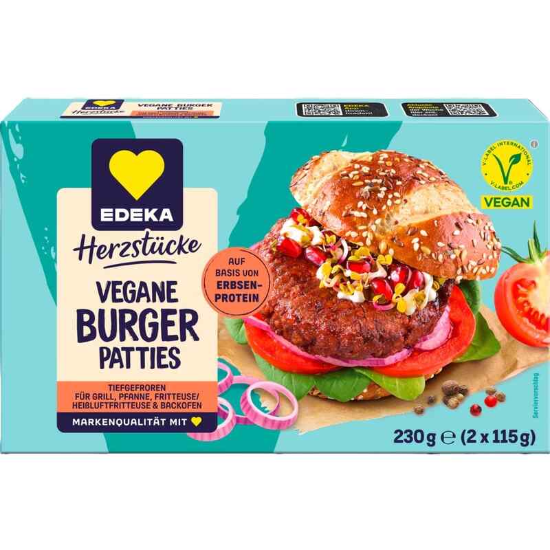 Edeka გაყ. ვეგანური ბურგერი 230გრ