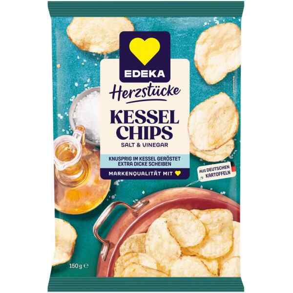 G+G KESSELCHIPS SALT + VINEGAR