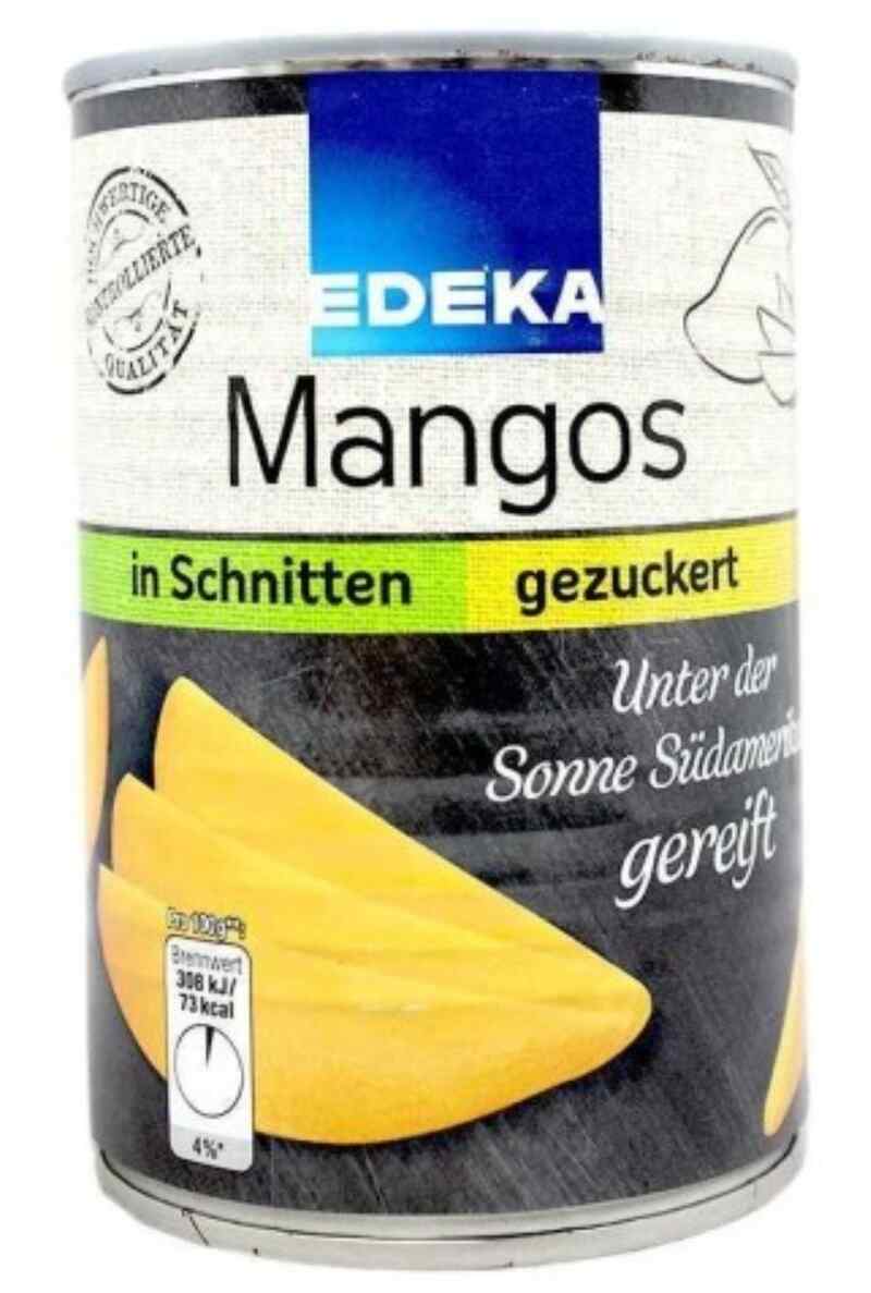 მანგოს კომპოტი /EDEKA/425 გრ