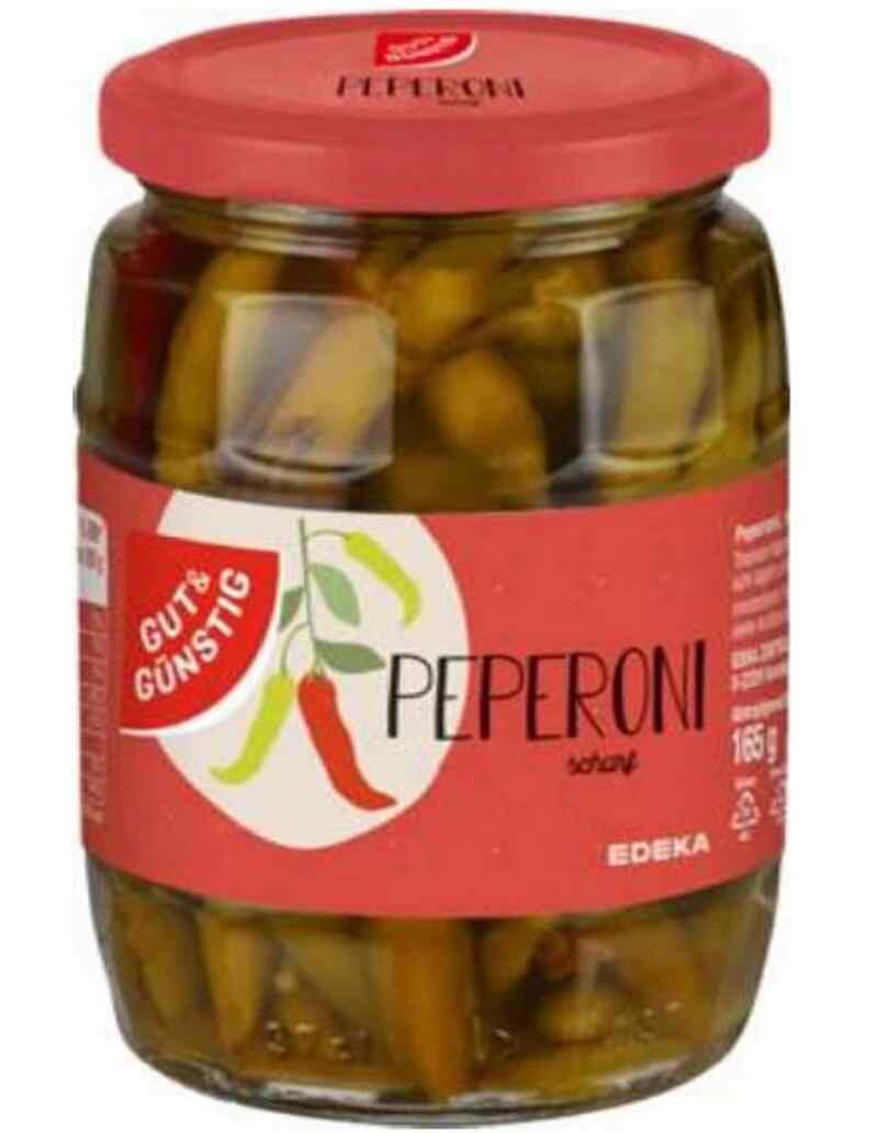 G+G PEPERONI დამარინადებული წიწაკა ცხარე