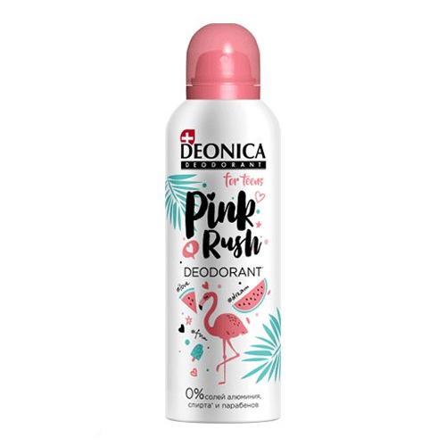 4600104037887 დეონიკა ანტიპერს.სპრეი თინეიჯერი Pink Rush 125 მლ