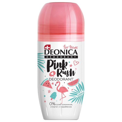 დეონიკა ანტიპერსპირანტი ბურთ PINK-50მლ/4600104037894