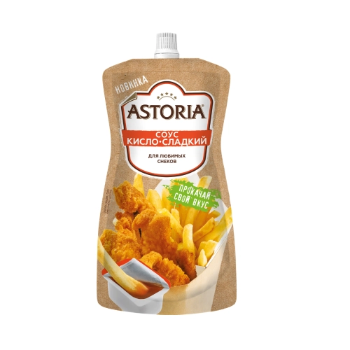 Astoria- სოუსი ტკბილ-მჟავე 200გრ 10ც