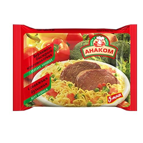 ვერმიშელი Anakom ხორცის გემო 60გ