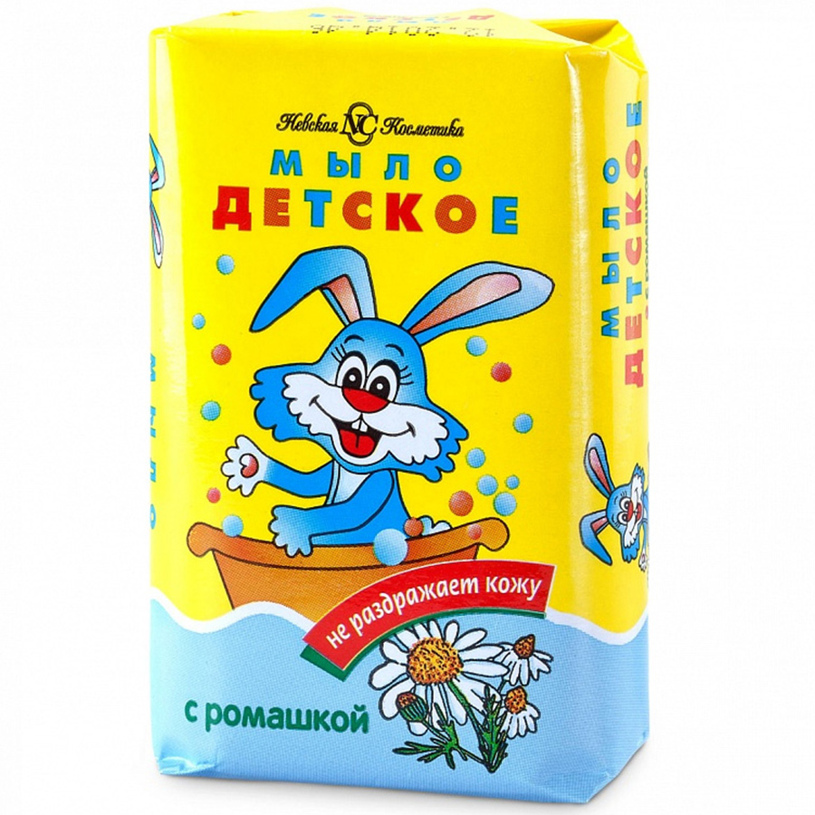 NEVSKAYA COSMETICA გვირილის ბავშვის საპონი 90 გრ (ნევსკაია კოსმეტიკა)