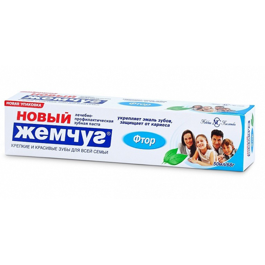 NOVY ZHEMCHUG კბილის პასტა ფტორით 50 მლ (ნოვი ჟემჩუგი)