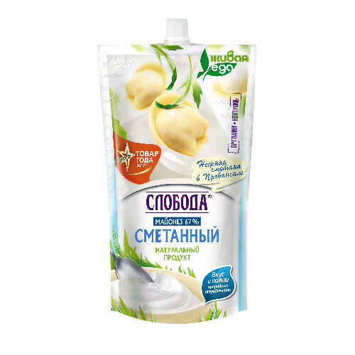 სლობოდა მაიონეზი ნაღები 400 მლ/4600699508045 1ც