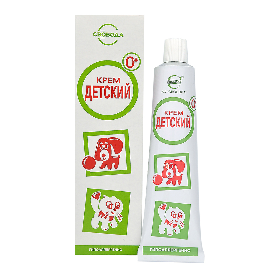 DETSKIY CREAM 0 თვიდან საბავშვო კრემი გვირილის ექსტრაქტით 40 გრ (დეტსკი კრემი)