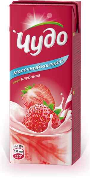 კოქტეილი ჩუდო მარწყვი 2% 200 გრ / 4600949010205