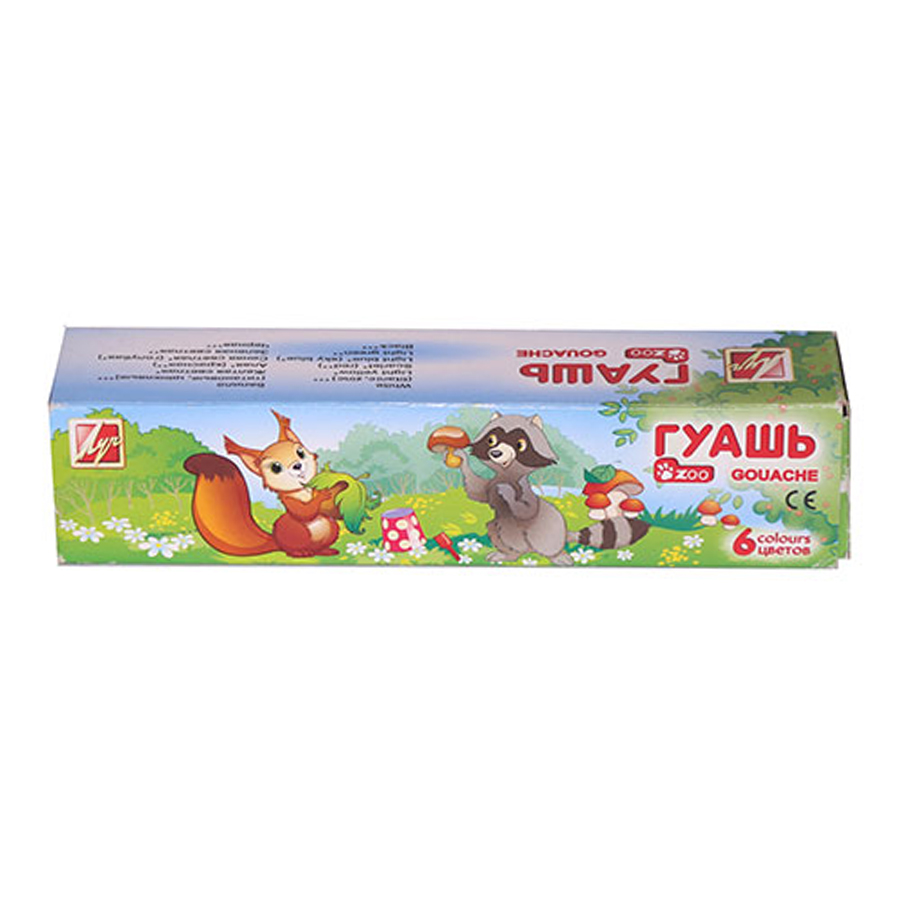 4601185007219 გუაში 6ფ. 15მლ. LUCH Zoo” (ბლოკ.კონტ.) (28) 19С 1250-08