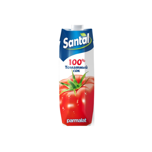 4601662000238 წვენი ტომატის 100% /სანტალი/1ლ