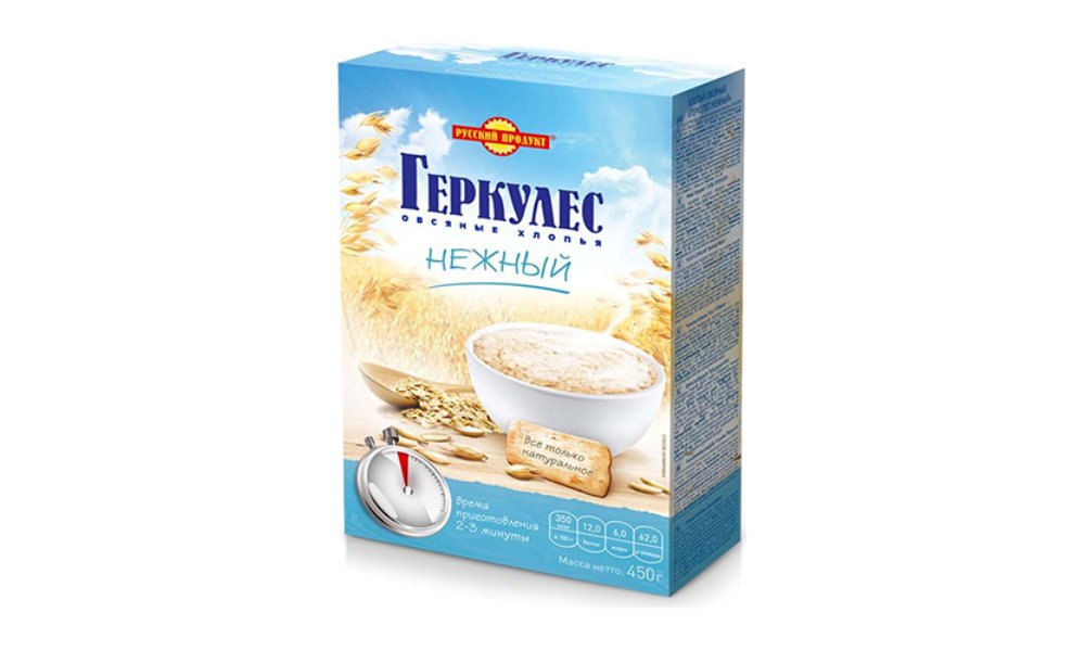 გერკულესი ნეჟნი შვრიის 450 გრ / 4602112503606