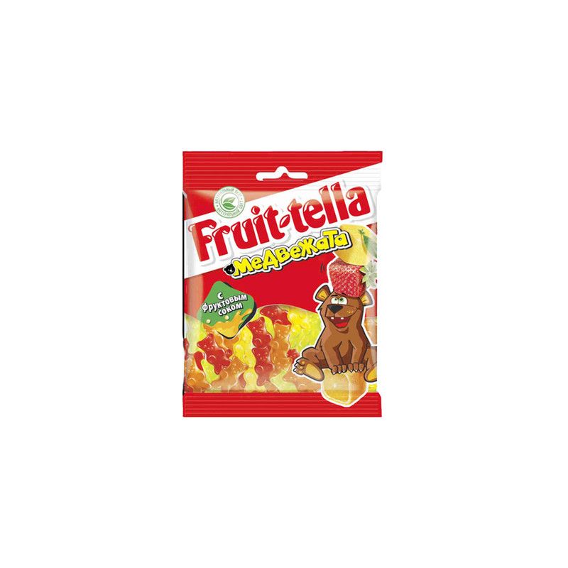 FRUITTELLA ჟელე დათუნიები-70გრ/4602606003711