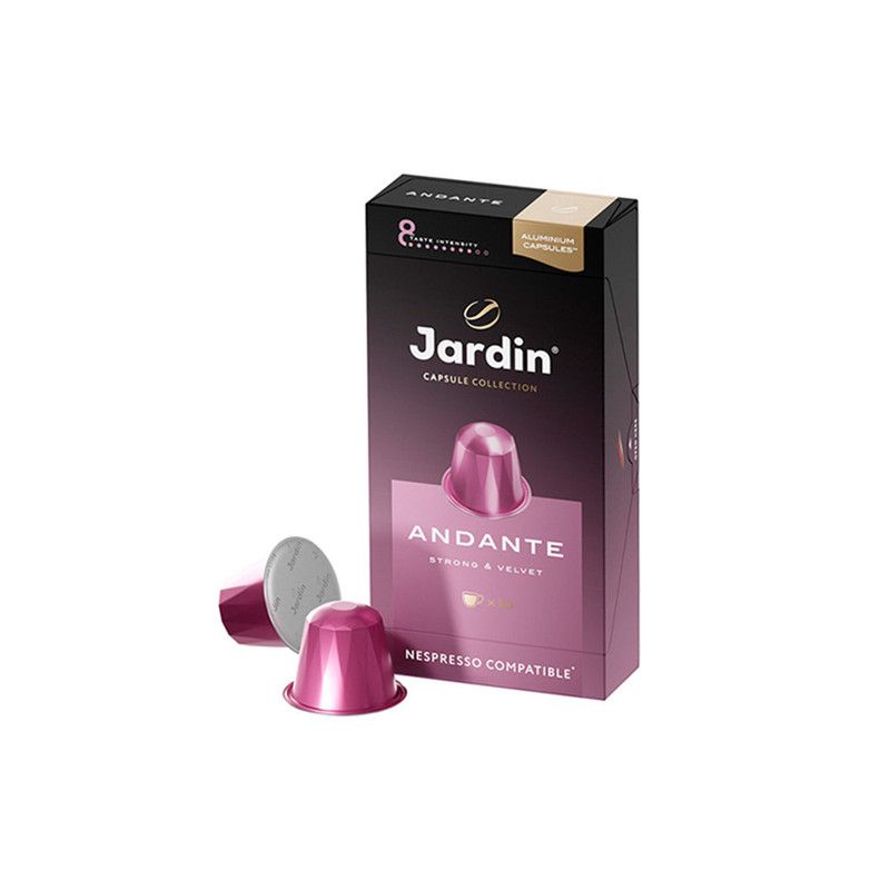JARDIN ყავის კაფსულები ANDANTE 5გ-10ც/4605246013539