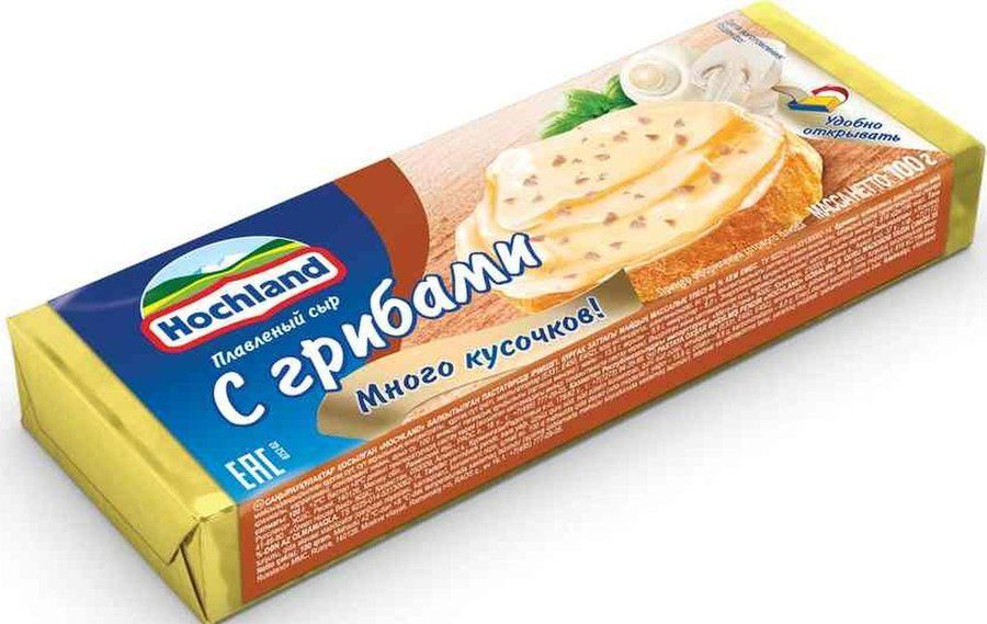 ჰოჩლანდი მდნარი ყველი ლორით 100 გრ/4607004890215