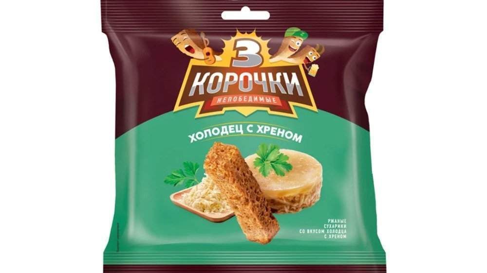 3 KOROCHKI კრეკერი ხალადეცის 40გრ/4607024896556 1ც
