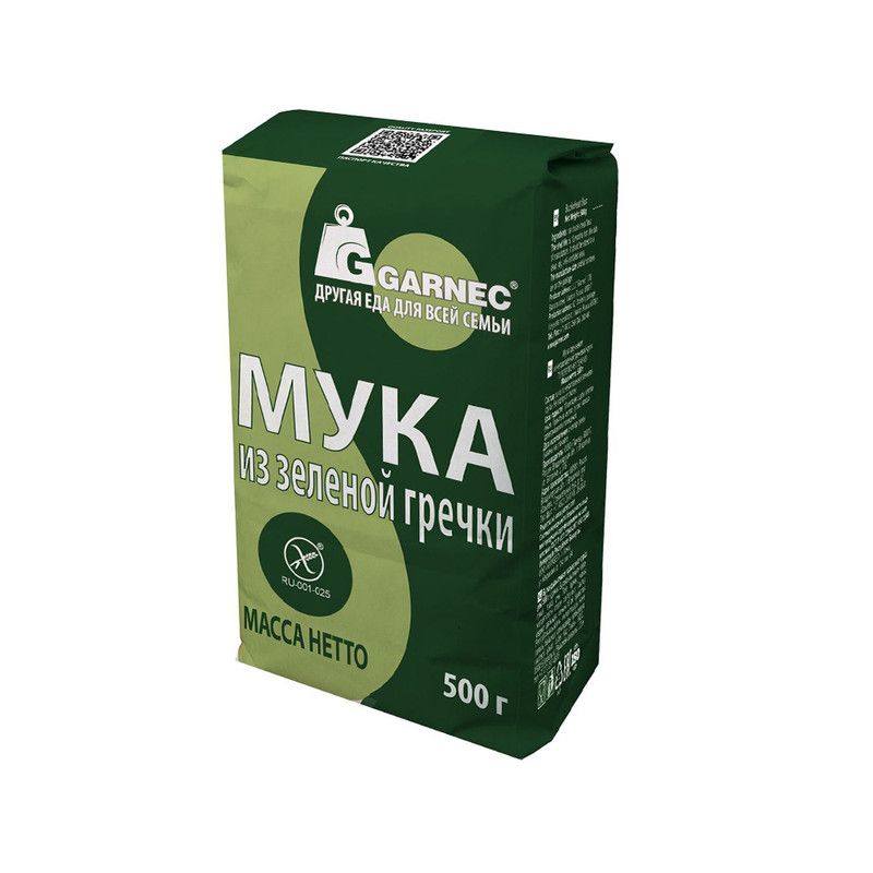 მწვანე წიწ.ფქვGLUTEN FREE500გ/4607052661843 1ც