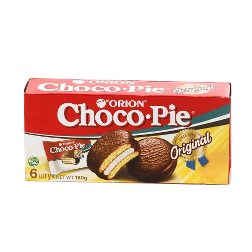 CHOCO PIE- ბისკვიტი შოკოლადით 6ც.