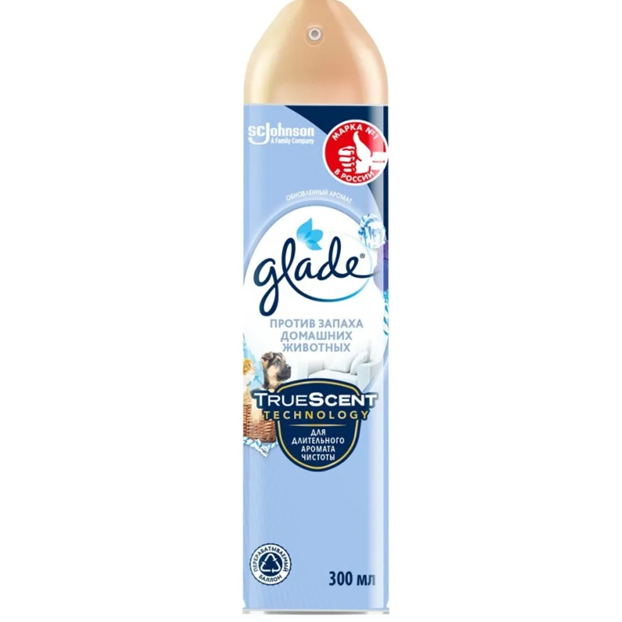 GLADE მწერების საწინააღმდეგო აეროზოლი 300მლ/4620000433583