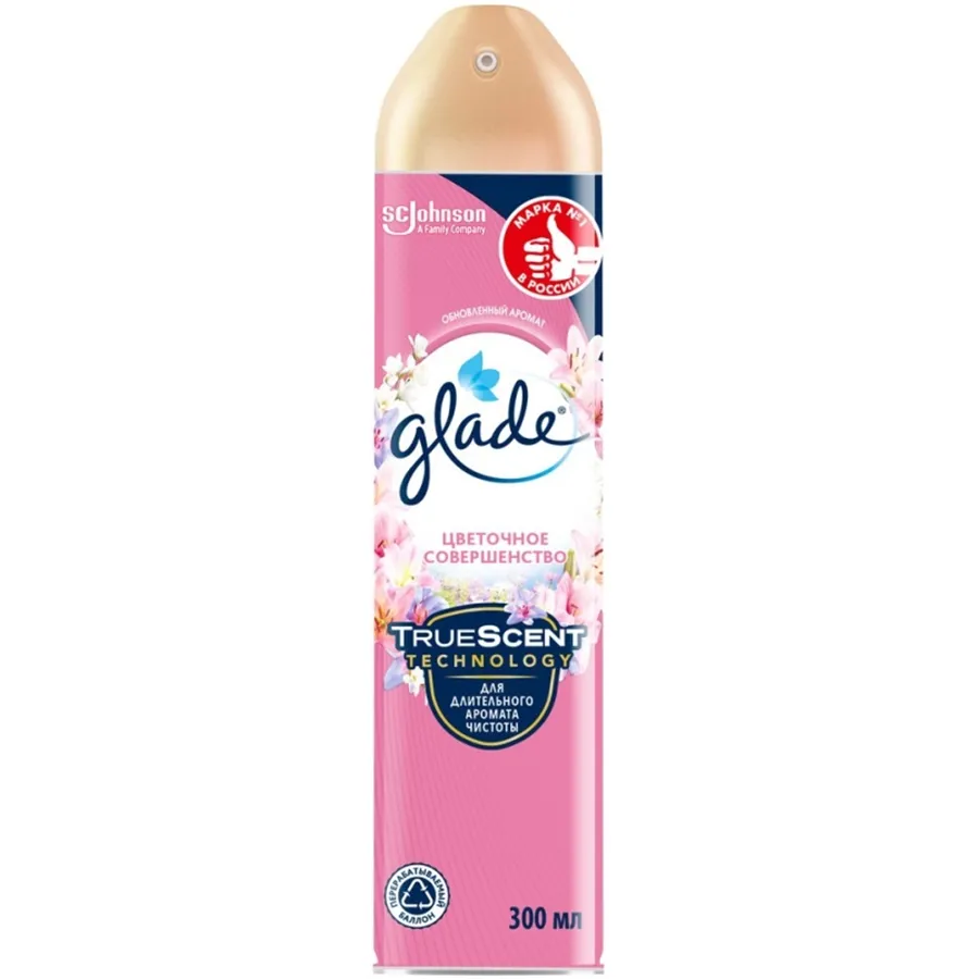 GLADE ჰაერის აეროზოლი ყვავილოვანი სრულყოფილება-300მლ/4620000433903