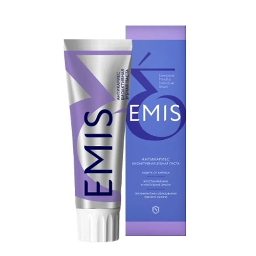 EMIS კბილის პასტა ანტი-კარიესი 100 გრ (ემისი)