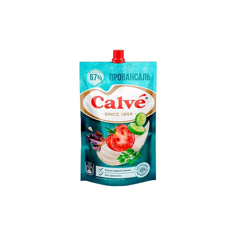 CALVE მაიონეზი პროვანსალი 67% 400გრ/4640174750507