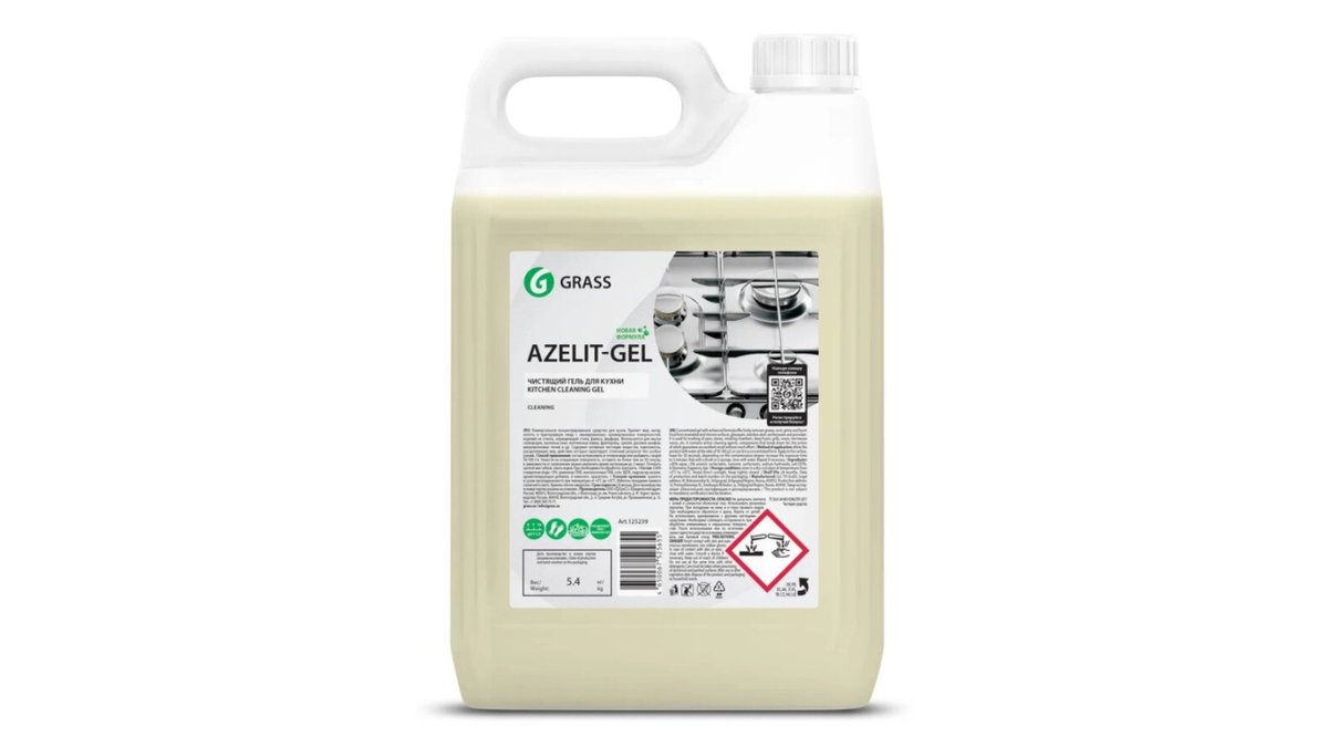 GRASS სამზარეულოს საწმენდი გელი 5.4 ლტ. AZELIT-GEL