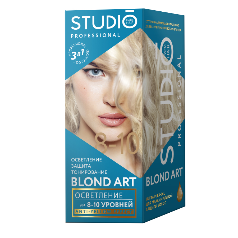STUDIO Professional N 8.10 თმის გამაღიავებელი 115 მლ (სტუდიო)