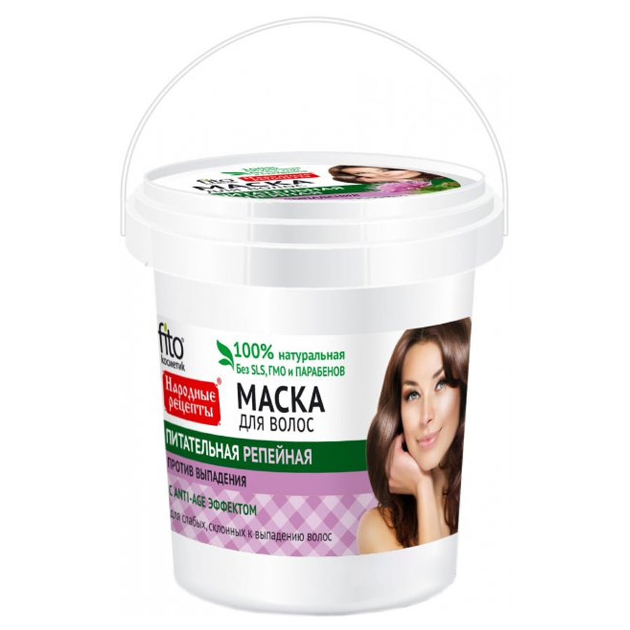 PHYTOCOSMETICS თმის ცვენის საწინააღმდეგო ნიღაბი 155 მლ (ფიტოკოსმეტიკი)