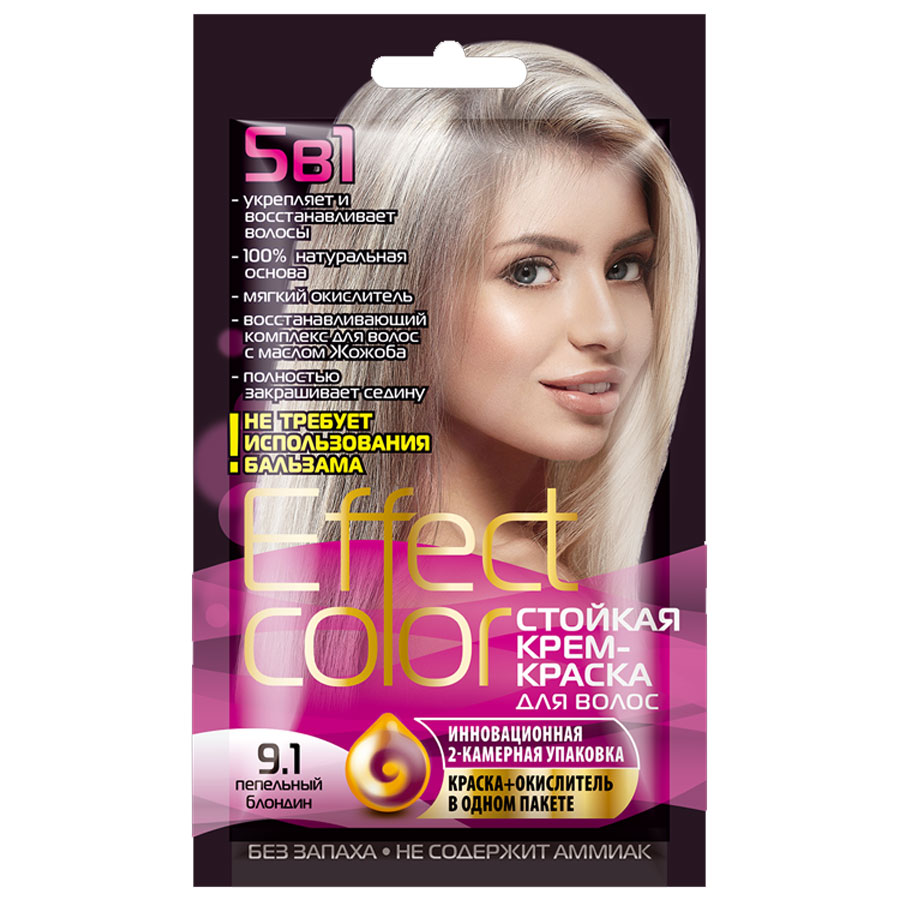 FITO Effect Color N 9.1 თმის კრემ-საღებავი 50 მლ (ფიტო)