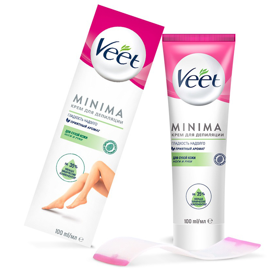 VEET სადეპილაციო კრემი მშრალი კანისთვის 100 მლ (ვითი)