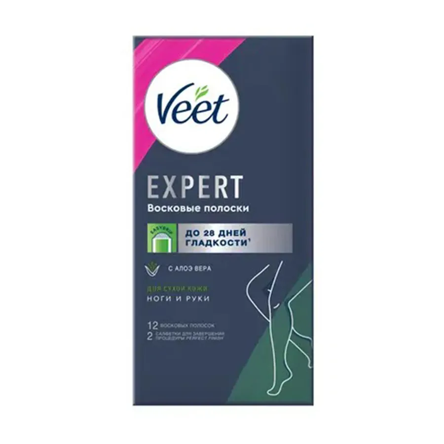 VEET ერთჯერადი ცვილი მშრალი კან-12ც/4680012391677
