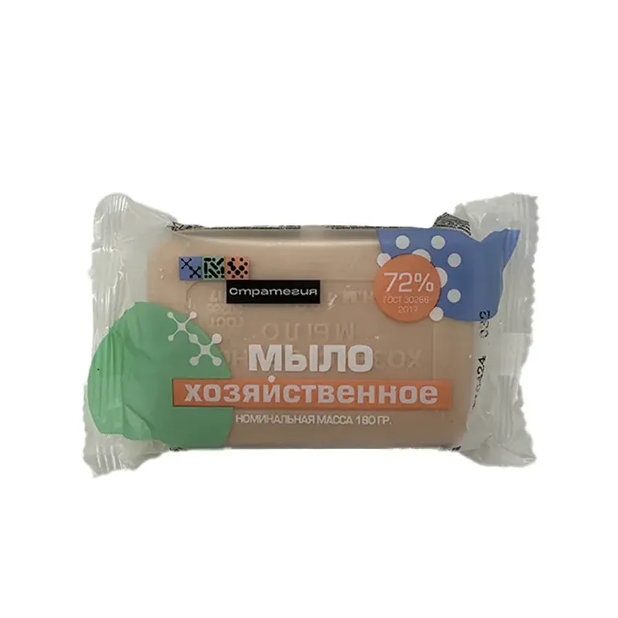 სარეცხი საპონი შეფუთული 72% 180 გ